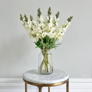 Artificial White Snapdragon